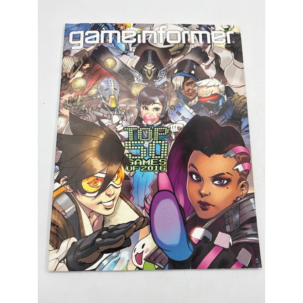Game Informer Issue Top 50 Games of 2016 Collectible Magazine